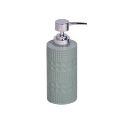 Showerdrape Maison Soft Green Shimmer Liquid Soap Dispenser - thumbnail 3