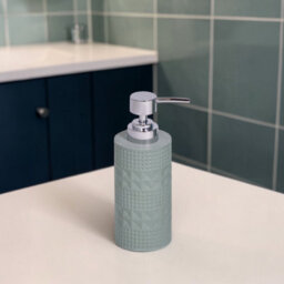 Showerdrape Maison Soft Green Shimmer Liquid Soap Dispenser