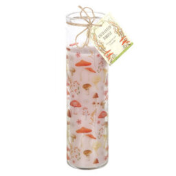 Enchanted Forest Mushroom Tube Candle - Vegan, 65H Burn - thumbnail 1