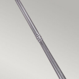 Luminosa Lighting Elstead Wexford 2 Light Outdoor Lamp Post Black Silver Ip43, E27 - thumbnail 4