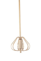 Orsina Innovative Press And Spin Light Gold 30Cm Whisk, Durable Stainless Steel Whisk, Effortless Mixing Best Whisk - thumbnail 2