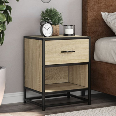 Berkfield Bedside Cabinet Sonoma Oak 40X31X50 Cm Engineered Wood - image 1