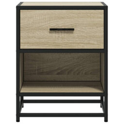 Berkfield Bedside Cabinet Sonoma Oak 40X31X50 Cm Engineered Wood - thumbnail 5