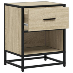 Berkfield Bedside Cabinet Sonoma Oak 40X31X50 Cm Engineered Wood - thumbnail 8