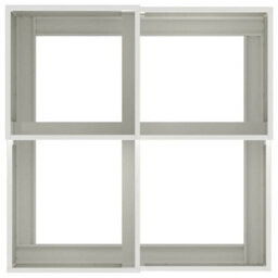 Berkfield Garden Planter White 100 X 100 X 48 Cm Steel - thumbnail 8