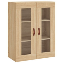 Berkfield Highboard Sonoma Oak 69.5X34X180 Cm Engineered Wood - thumbnail 5