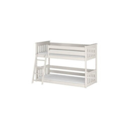 Arte Kevin Solid Pine Bunk Bed - Cotton - With 2 Foam/bonnell Mattresses - thumbnail 1