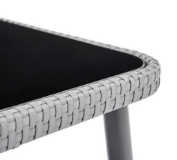 Home Detail Santorini  Rope Garden Lounge Set, Grey - thumbnail 9