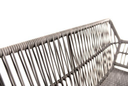 Home Detail Santorini  Rope Garden Lounge Set, Grey - thumbnail 6