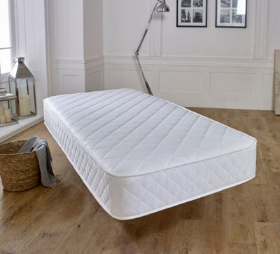 eXtreme Comfort Ltd Extreme Comfort Cooltouch Plus Diamond Essentials Foam Free Pinna-Coil Bonnell Innerspring Value Mattress 4Ft Small Double - image 1