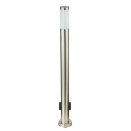 Luminosa Lighting Luminosa Boston Outdoor Bollard Stainless Steel Ip44 1X E27 3000K - thumbnail 2