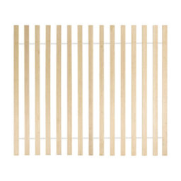 Beliani Bed Without Headboard Pine Wood Talairan 160 X 200 Cm (Eu King Size) White - thumbnail 7