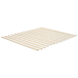 Beliani Bed Without Headboard Pine Wood Talairan 160 X 200 Cm (Eu King Size) White - thumbnail 6
