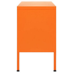 Berkfield Tv Cabinet Orange 105X35X50 Cm Steel - thumbnail 4
