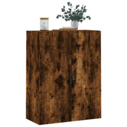 Berkfield Wall Mounted Cabinet Smoked Oak 69.5X34X90 Cm - thumbnail 4