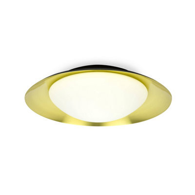 Luminosa Lighting Luminosa Side Led Black / Gold Ceiling Lamp 20W - image 1