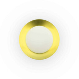 Luminosa Lighting Luminosa Side Led Black / Gold Ceiling Lamp 20W - thumbnail 2