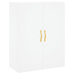 Berkfield Highboard White 69.5X34X180 Cm Engineered Wood - thumbnail 5