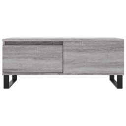 Berkfield Coffee Table Grey Sonoma 90X50X36.5 Cm Engineered Wood - thumbnail 5
