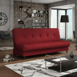 Enduro Xiii Sofa Modern Upholstered Living Room Sofa Comfortable And Stylish Available In Multiple Colors For Relaxing Red