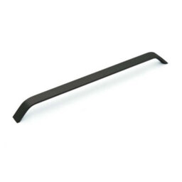 Plum&clay Emery Wall Hung Textured Black Tall Bathroom Cabinet With Black Bar Handle (H)120Cm (W)35Cm - thumbnail 3