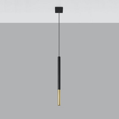 Sollux Lighting Mozaica Steel Black 1 Light Classic Pendant Ceiling Light - image 1