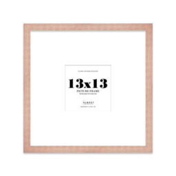 "13X13"" Bronze Picture Frame - 13X13"" Square Frame With 9X9"" Mount For 13X13""/9X9"" Pictures Art Deco Style Room Decor, 1 Pack"