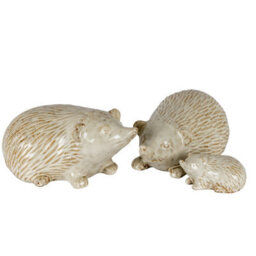 Alora Ceramic Small Hedgehog Sculptural Woodland Animal Figure - thumbnail 3
