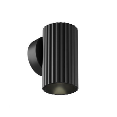 Luminosa Lighting Luminosa Calipso Outdoor Wall Down Lamp Black 1Xgu10 - image 1