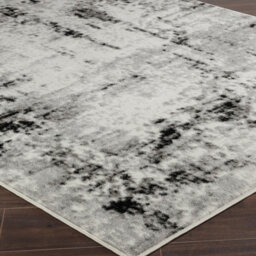 Livabliss Pisa-Abstract Black Grey Off-White Modern Marble Living Dining Bedroom Rug 150 X 213 Cm Easy Care, Non Shedding - thumbnail 6