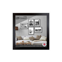 AK Frames 70X70Cm Matte Black Poster Frame - Modern Picture Frame For Wall Art, Prints And Photos - Durable And Stylish Display Frame - thumbnail 1
