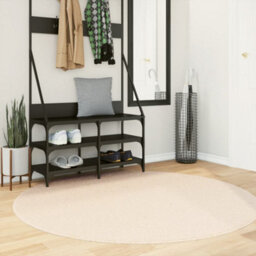 Berkfield Rug Huarte Short Pile Soft And Washable Beige Size  160 Cm - thumbnail 1