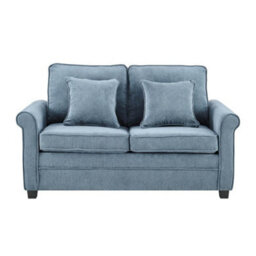 Bravich Ramy Sofa Bed Corduroy 2 Seater Fold Out Mattress - Blue - thumbnail 9