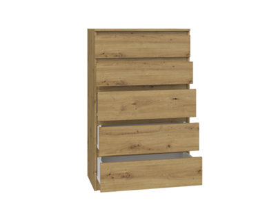M5 Malwa Chest Of Drawers Artisan Oak - image 1