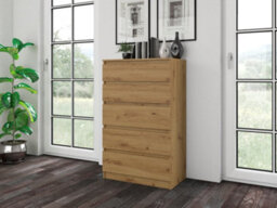 M5 Malwa Chest Of Drawers Artisan Oak - thumbnail 2