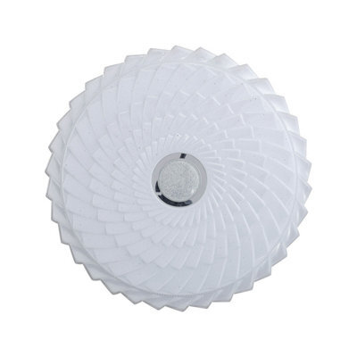 Luminosa Lighting Luminosa Arni 48Cm Outdoor Decorative Flush White 4000K Neutral White - image 1