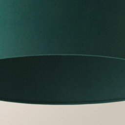 Valuelights Reni Forest Green Fabric Drum Ceiling Lamp Shade (D)35Cm - thumbnail 5