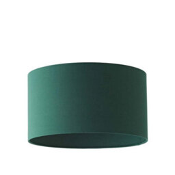 Valuelights Reni Forest Green Fabric Drum Ceiling Lamp Shade (D)35Cm - thumbnail 7