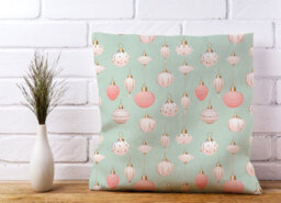 Warren Reed Designer Orange Crab On A Beach Holiday Cushions 45Cm X 45Cm - thumbnail 2