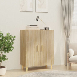 Berkfield Sideboard Sonoma Oak 70X34X90 Cm Engineered Wood - thumbnail 1