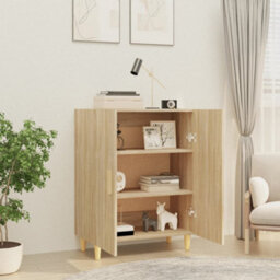 Berkfield Sideboard Sonoma Oak 70X34X90 Cm Engineered Wood - thumbnail 6