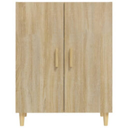 Berkfield Sideboard Sonoma Oak 70X34X90 Cm Engineered Wood - thumbnail 3