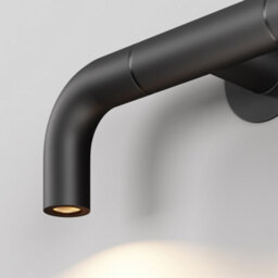Luminosa Lighting Luminosa Sleek Twin Outdoor Modern Wall Lamp Graphite 3000K 300Lm Ip65 - thumbnail 2