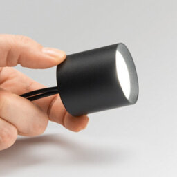 Ideal Lux Nitro Led Dimmable Surface Mounted Downlight Black 2700K - thumbnail 2