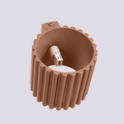 Sollux Lighting Aura Aluminum Mocha 1 Lights Minimalist Wall Light - thumbnail 7