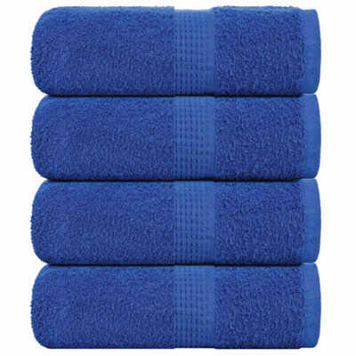 Berkfield Wash Towels 4 Pcs Frogn Blue 30X30 Cm 100% Cotton - image 1