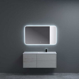 Durovin Bathrooms Wall Mounted Illuminated Led Bathroom Mirror Touch Sensitive Switch And Anti Fog 1200 X 700mm - thumbnail 3