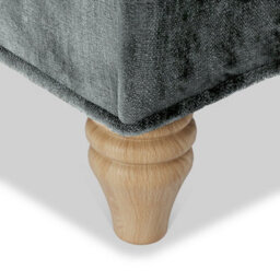 Arthur Charcoal Grey Armchair For Living Room - Fully Assembled By Roseland Furniture - thumbnail 5