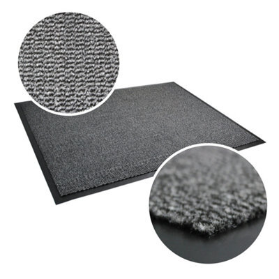 Hometex Solutions Hometex Universal Anti-Slip Entrance Mat - 90 X 150Cm, Storm Grey - image 1