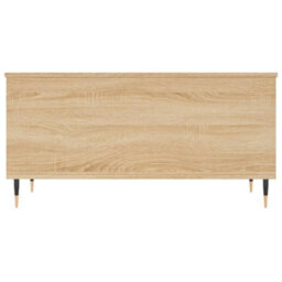 Berkfield Modern Coffee Table Sonoma Oak 90X44.5X45 Cm Engineered Wood - thumbnail 6